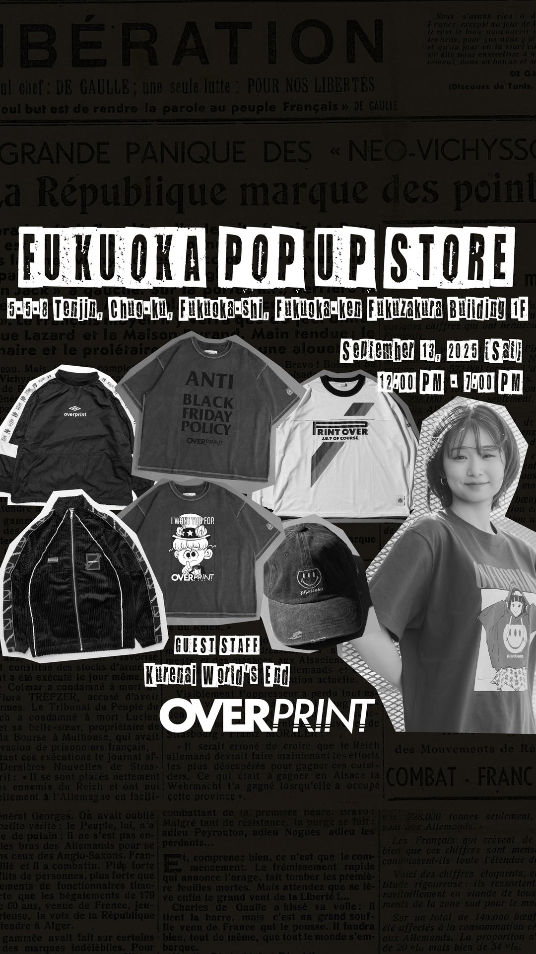 2025.9.13 FUKUOKA POP UP STORE