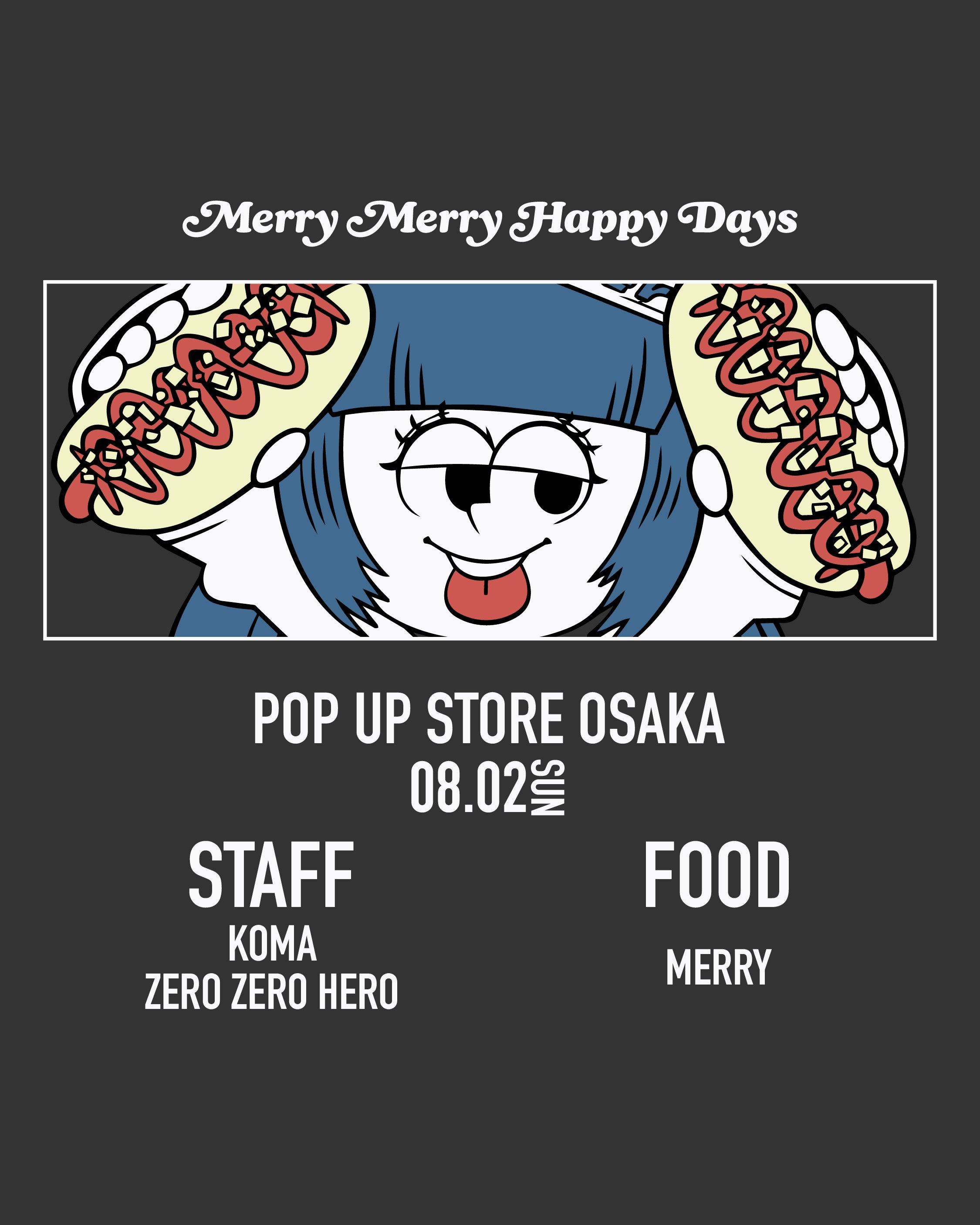 チョダン　VVIP 特典　大阪 2026.08.02 OSAKA POP UP STORE – over print