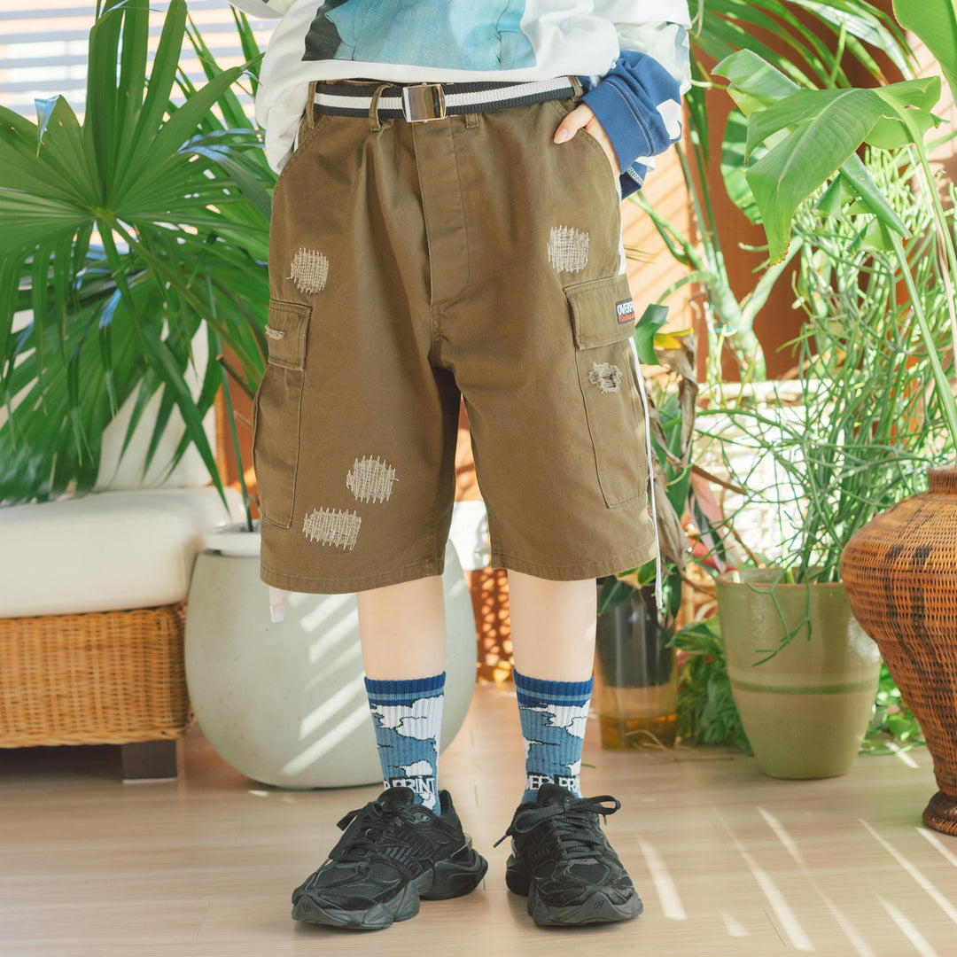 Tourniquet half pants(olive)