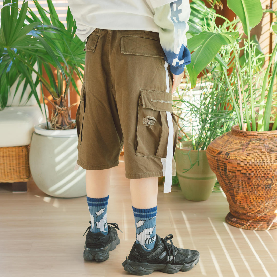 Tourniquet half pants(olive)
