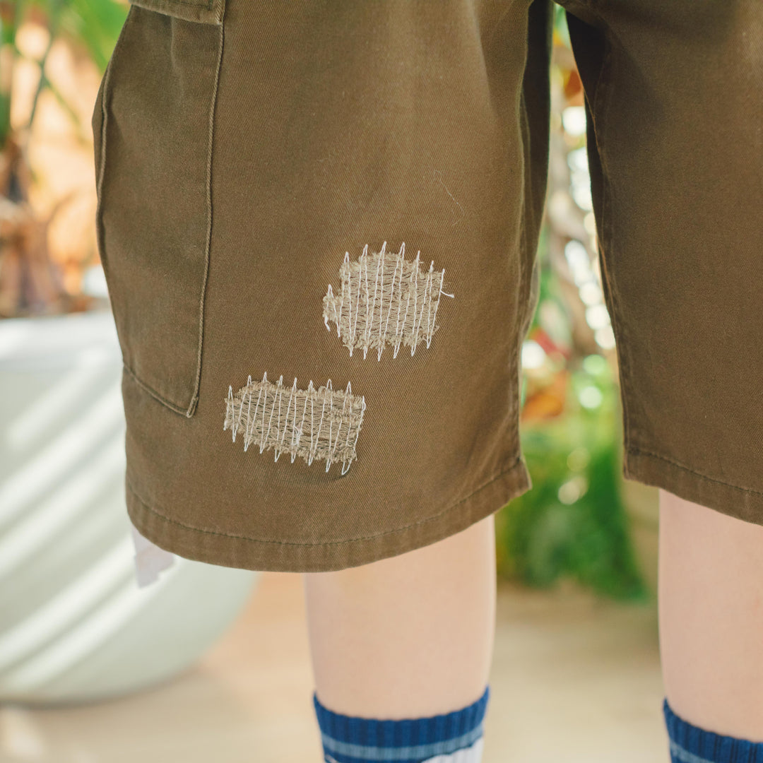 Tourniquet half pants(olive)