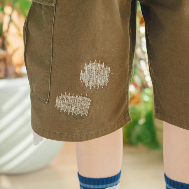 Tourniquet half pants(olive)