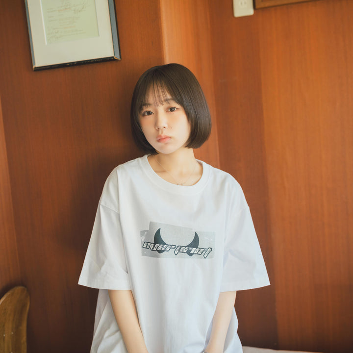 (3.20 22:00new release)Satan Tee *COTOH(white)