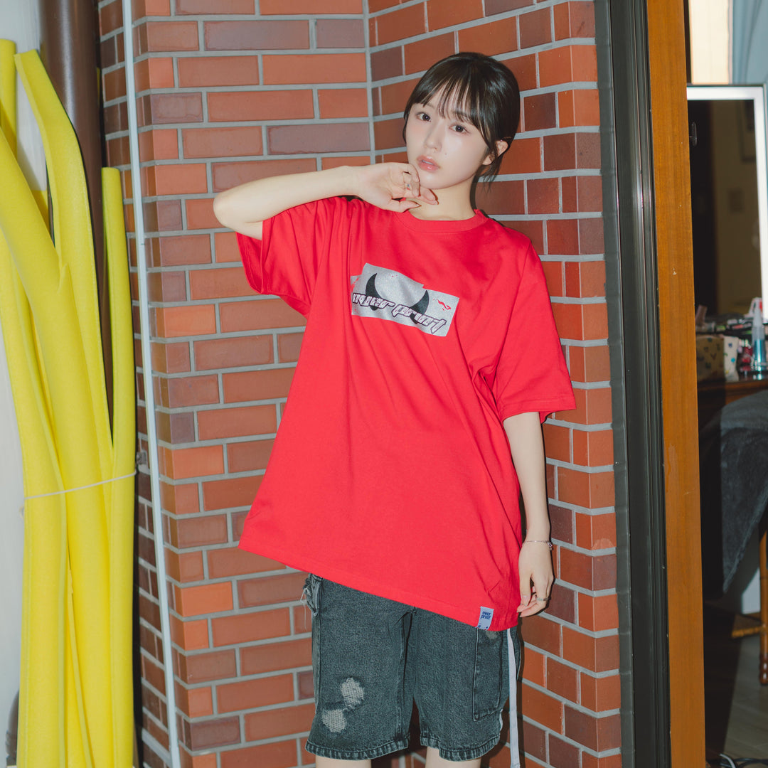 (3.20 22:00new release)Satan Tee *COTOH(red)