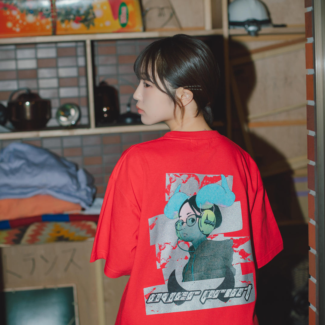 (3.20 22:00new release)Satan Tee *COTOH(red)