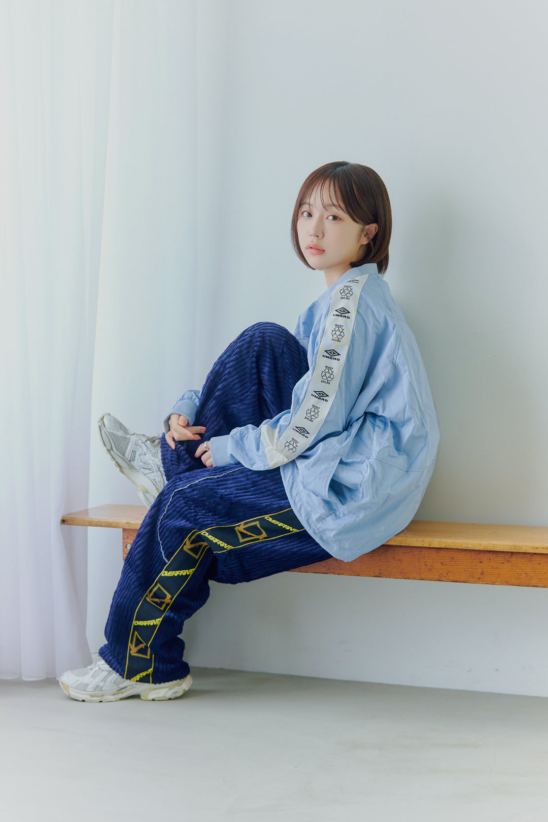 UMBRO * over print Drill top