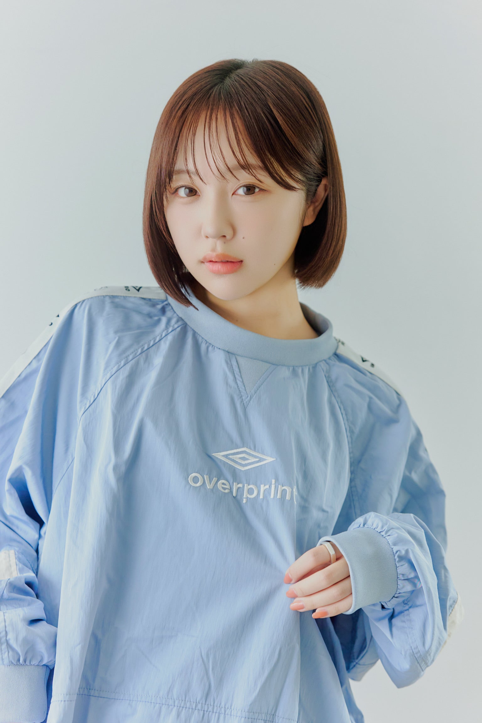 ウェア UMBRO overprint Drill top UMBRO * over print Drill top