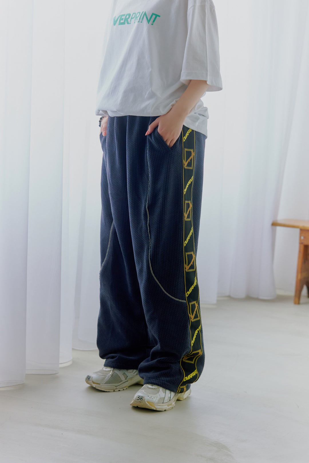 Jacquard Knit jersey pants