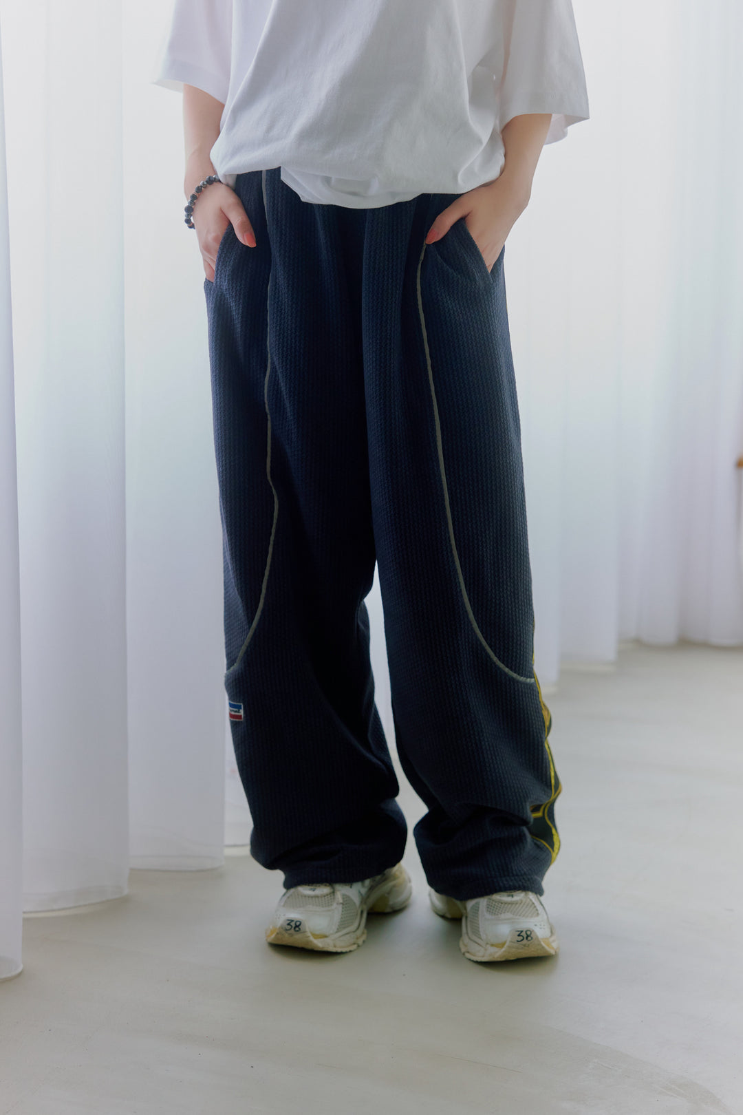 Jacquard Knit jersey pants