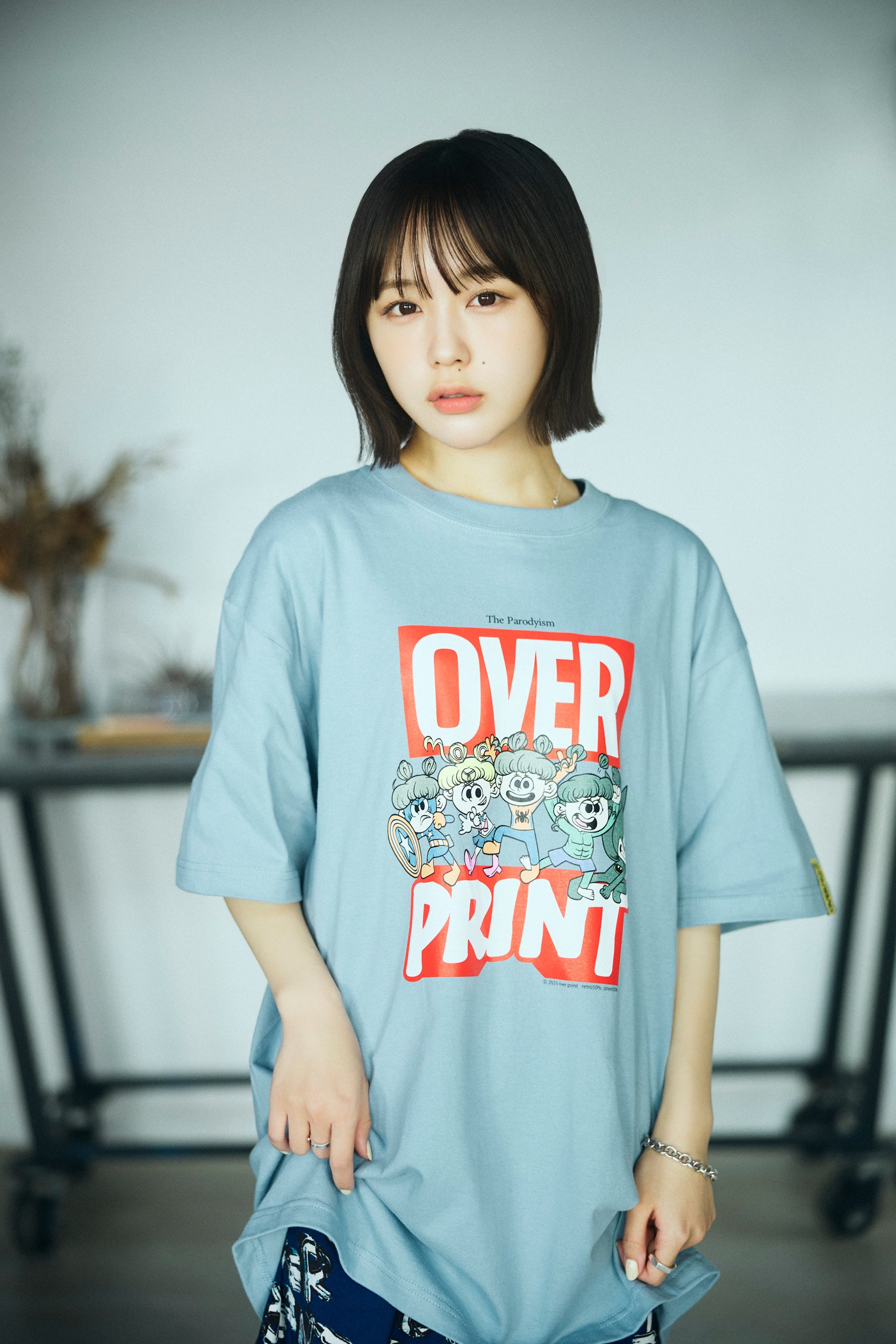 5.18 22:00 new release)POP ART Tee Ver:10 green – over print