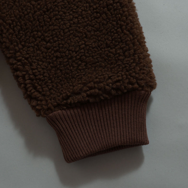 Satan logo Bonding Boa Hoodie