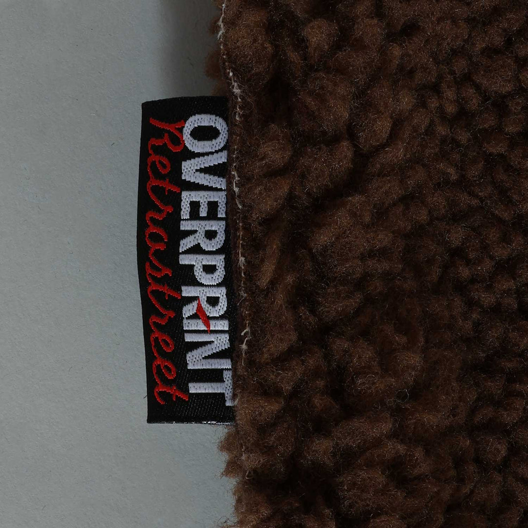 Satan logo Bonding Boa Hoodie