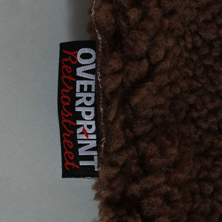 Satan logo Bonding Boa Hoodie