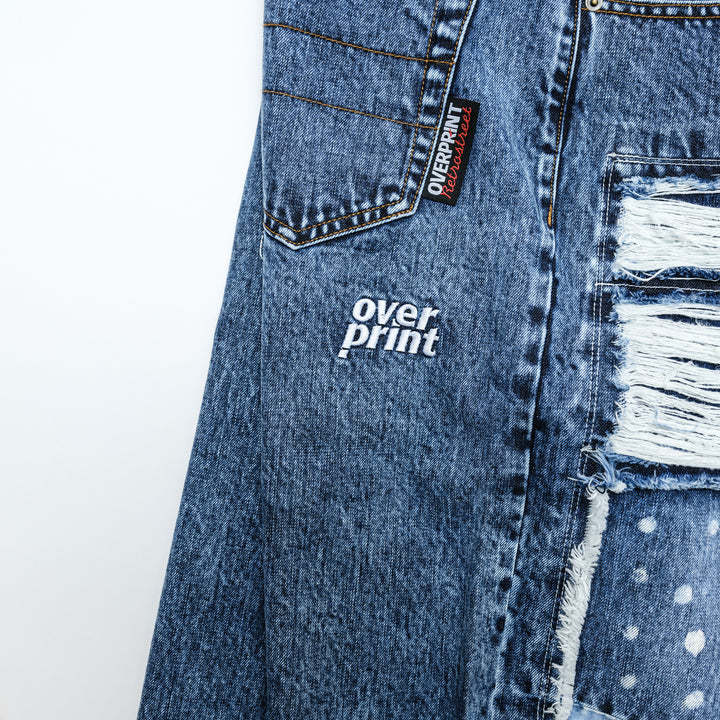 REPAIR DENIM PANTS