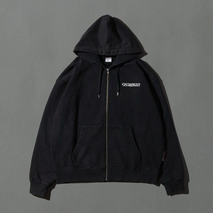 OVERPRINT  Zip Hoodie