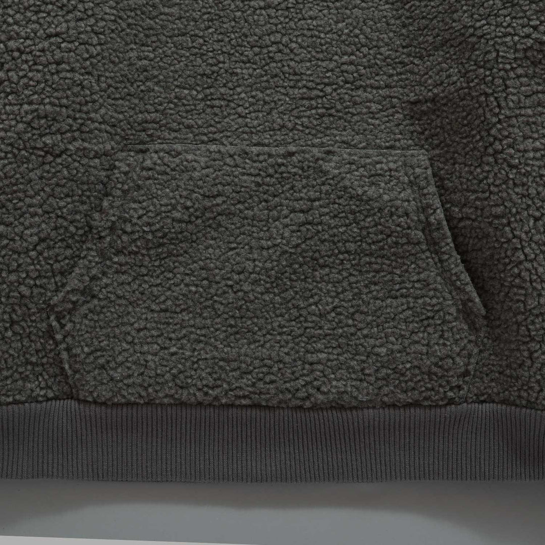 Satan logo Bonding Boa Hoodie