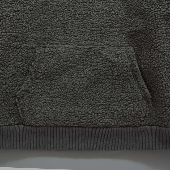 Satan logo Bonding Boa Hoodie