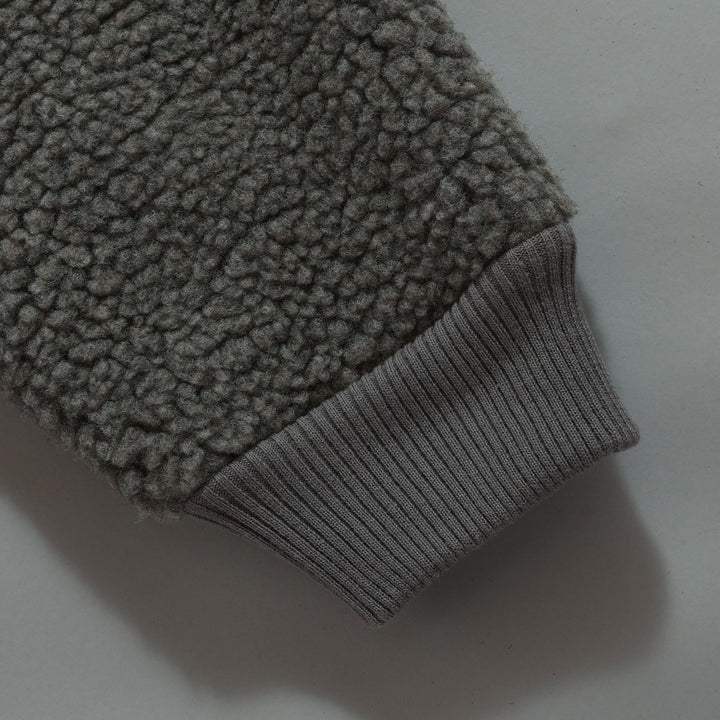 Satan logo Bonding Boa Hoodie