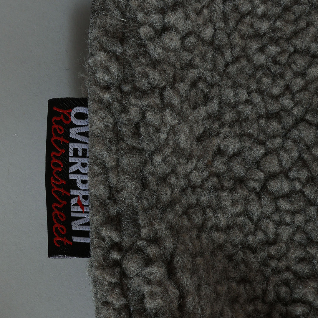 Satan logo Bonding Boa Hoodie