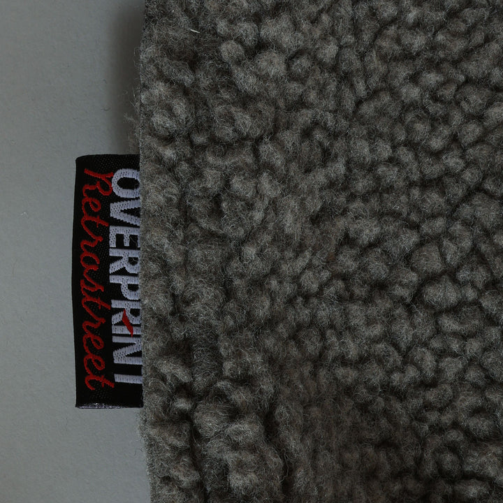 Satan logo Bonding Boa Hoodie