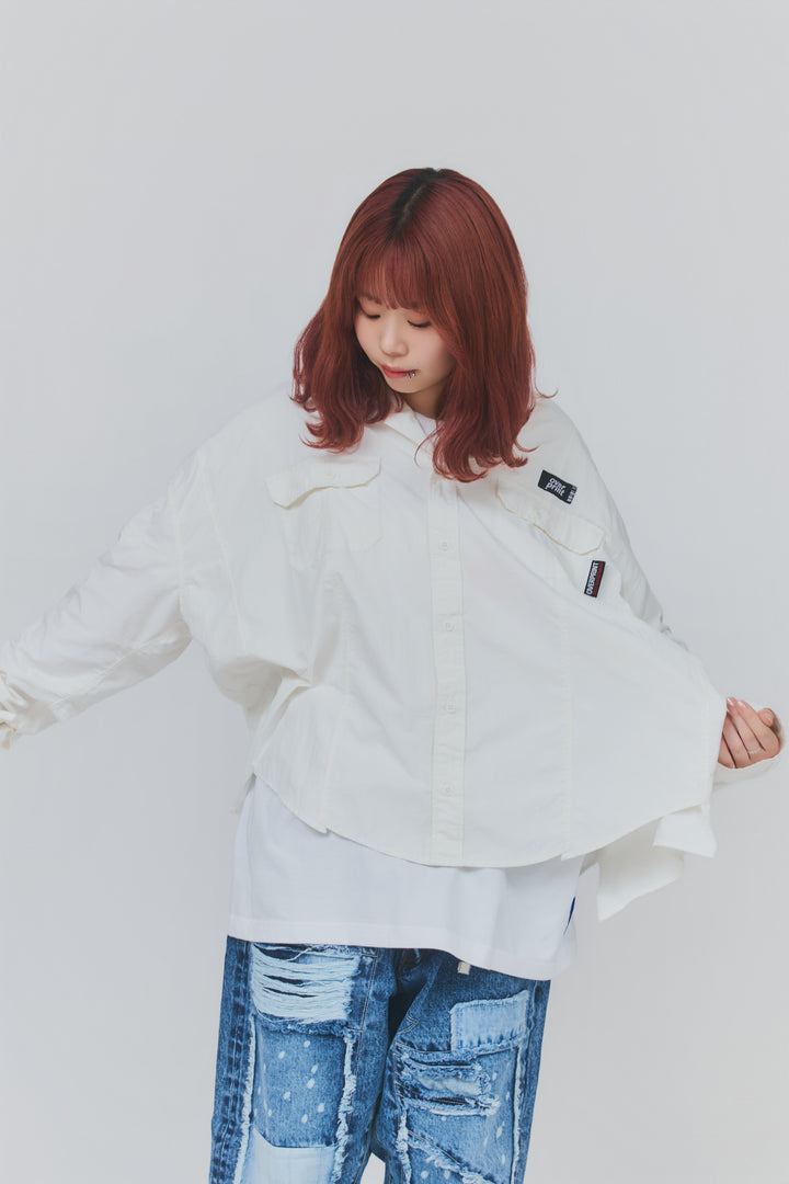 Break WIDE Shirts(white)
