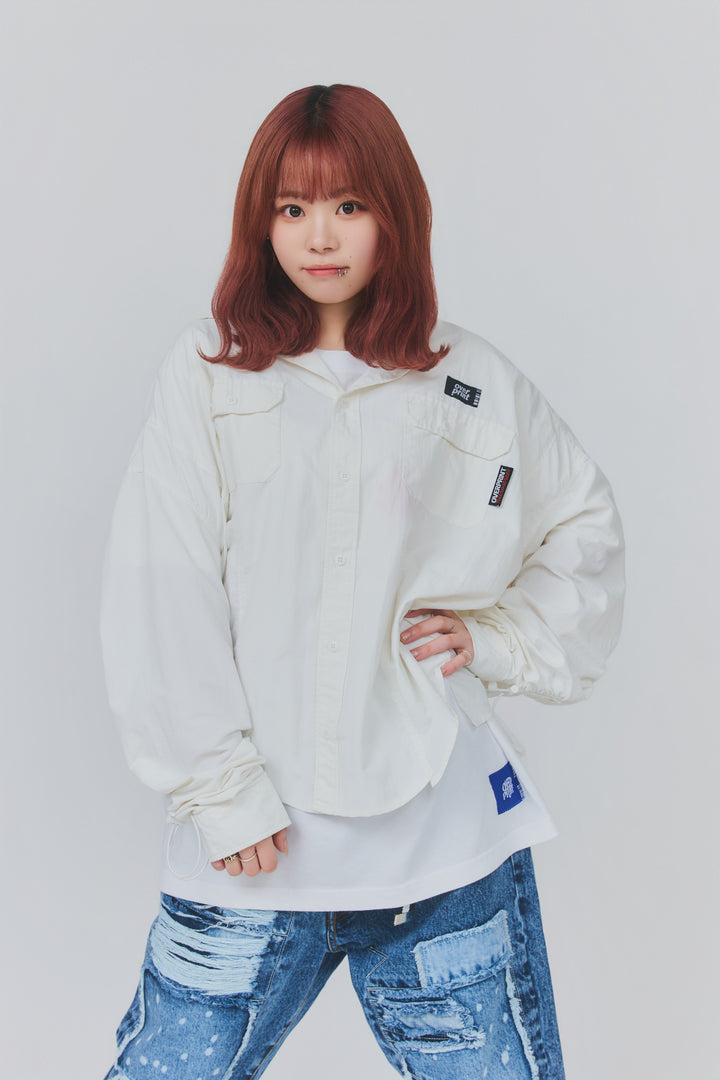 Break WIDE Shirts(white)