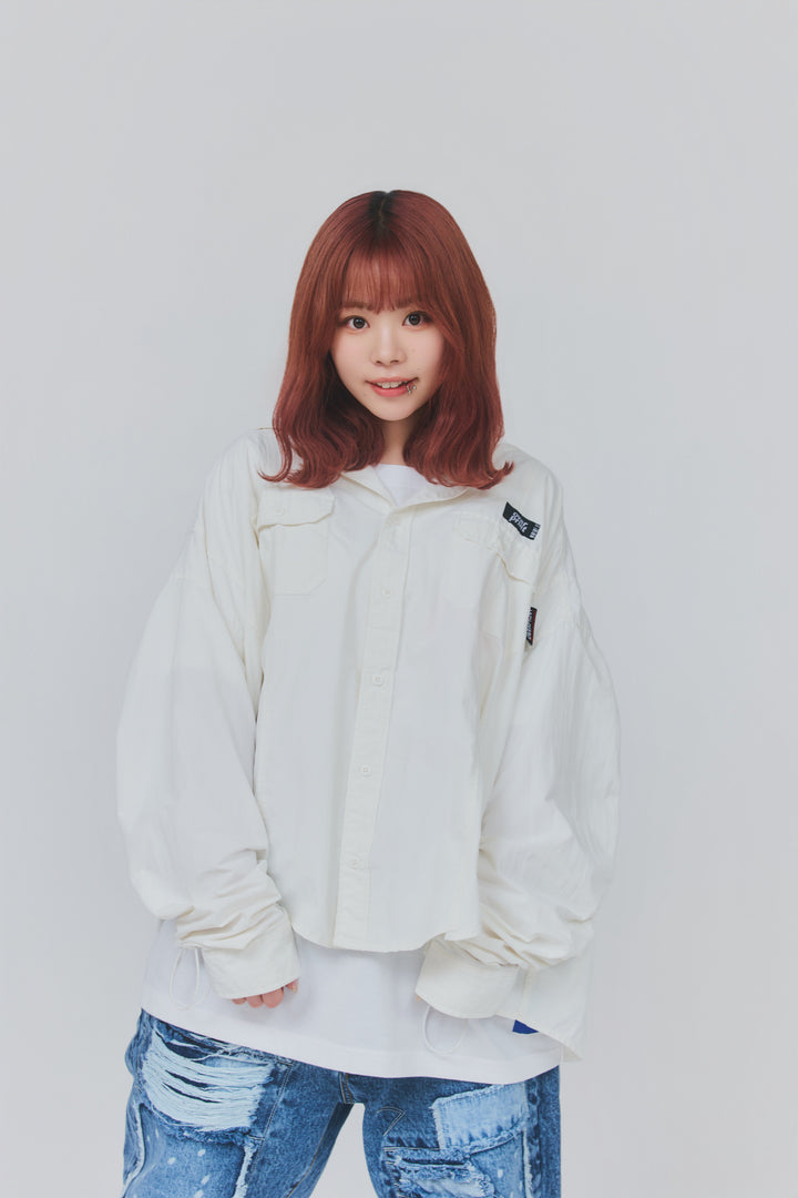 Break WIDE Shirts(white)