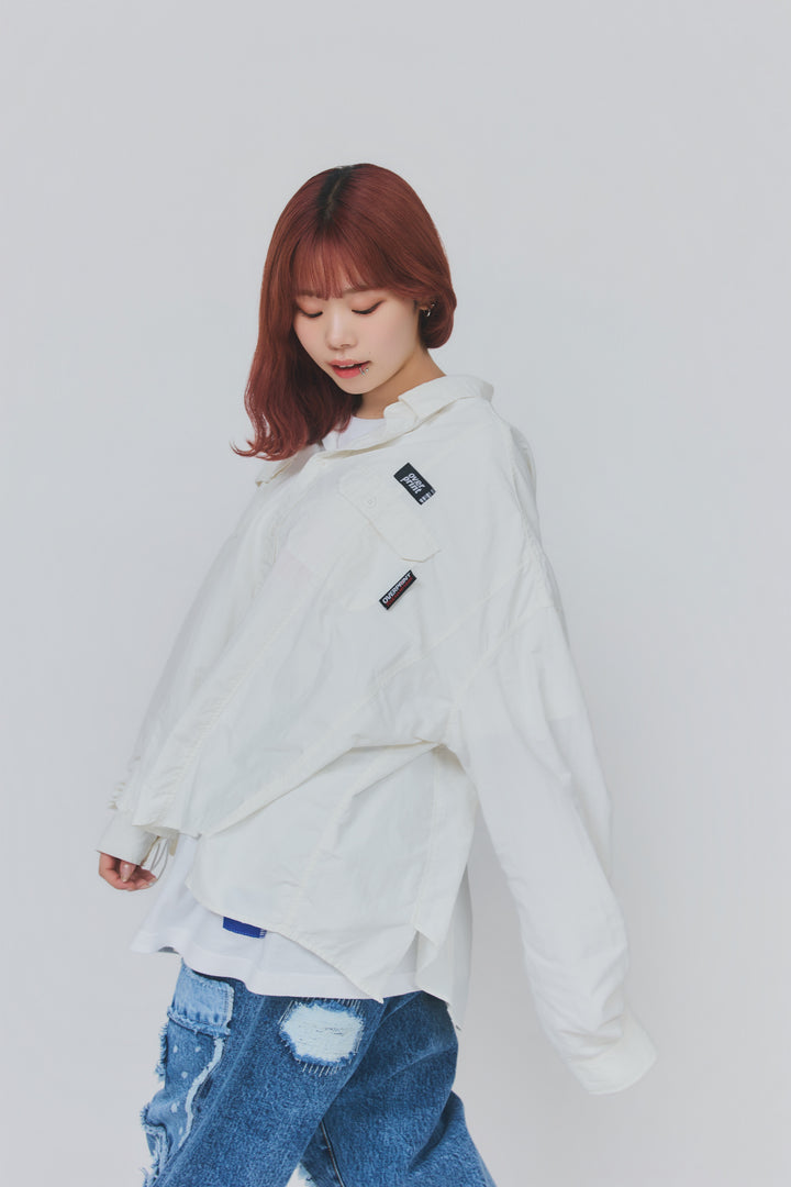 Break WIDE Shirts(white)