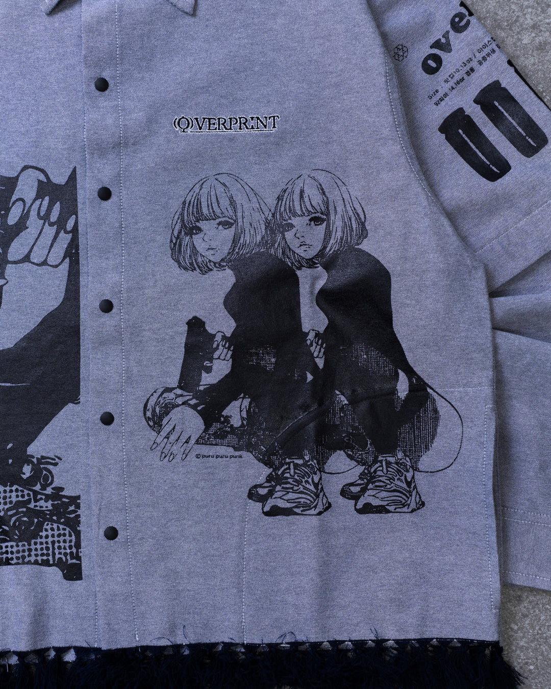 purupuru ARM ZIP SHIRTS