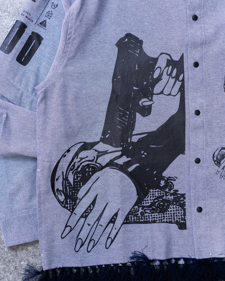 purupuru ARM ZIP SHIRTS