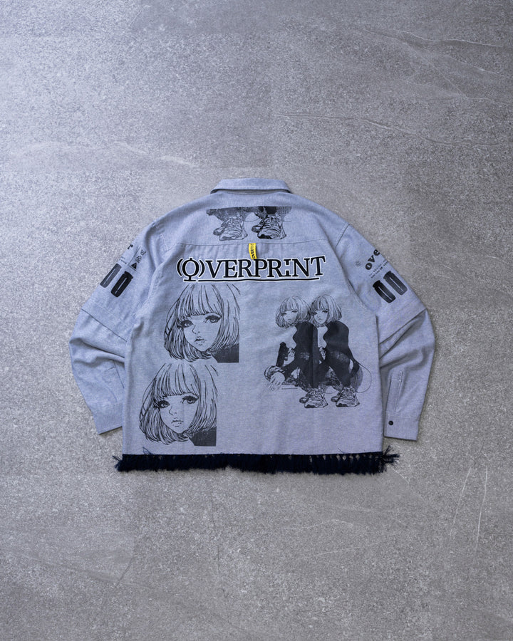 purupuru ARM ZIP SHIRTS