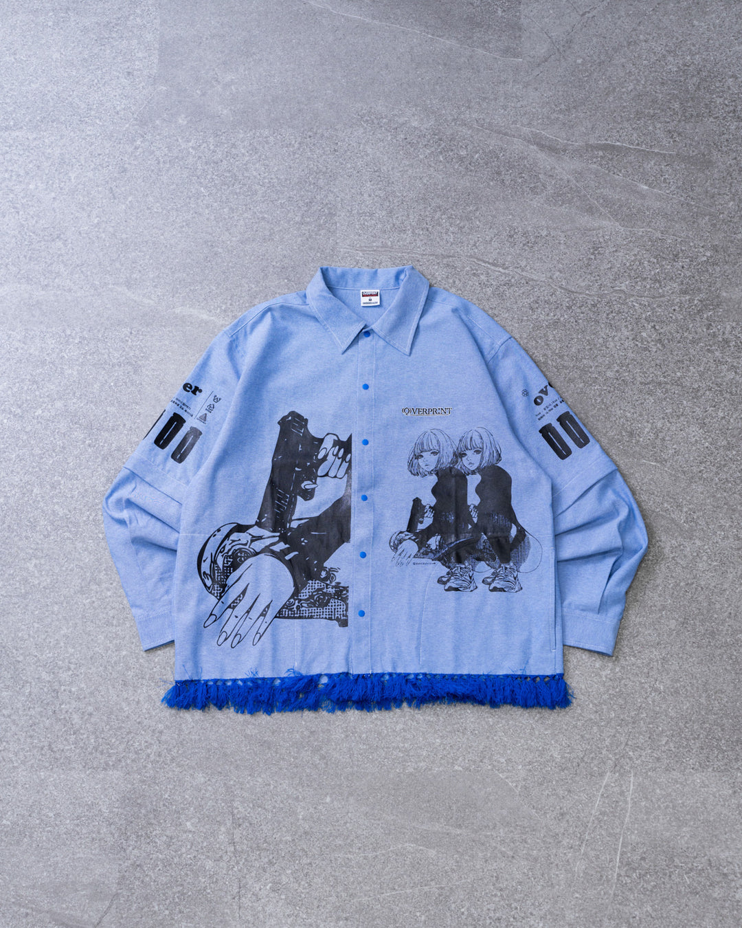 purupuru ARM ZIP SHIRTS