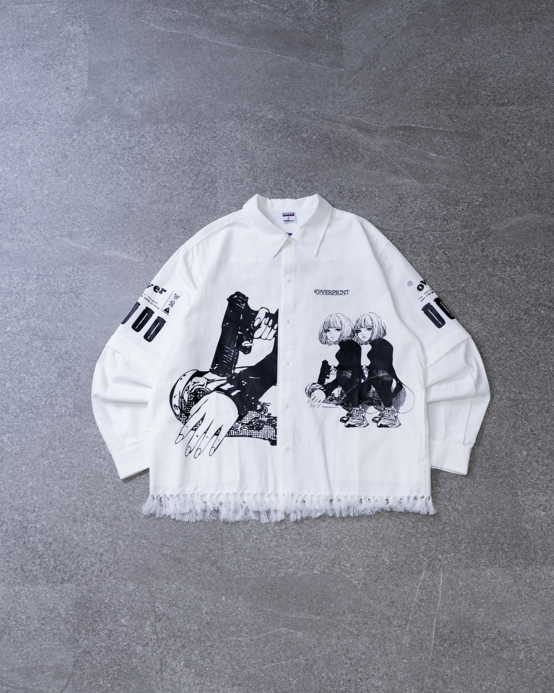 purupuru ARM ZIP SHIRTS