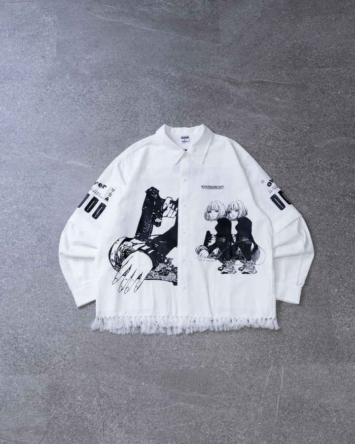 purupuru ARM ZIP SHIRTS