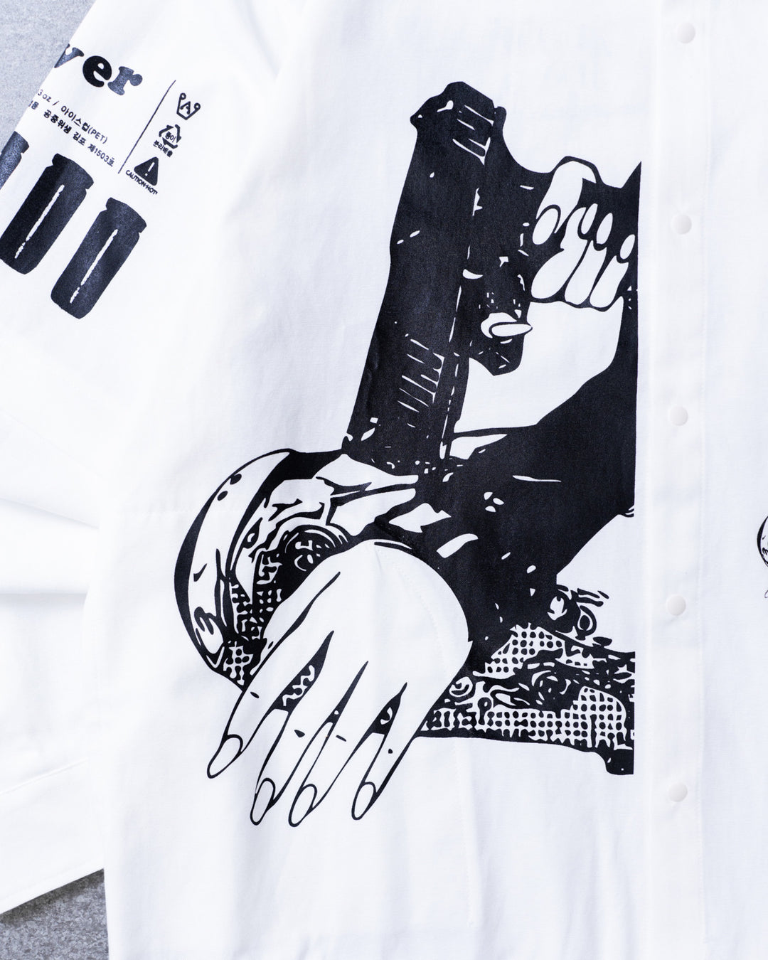 purupuru ARM ZIP SHIRTS