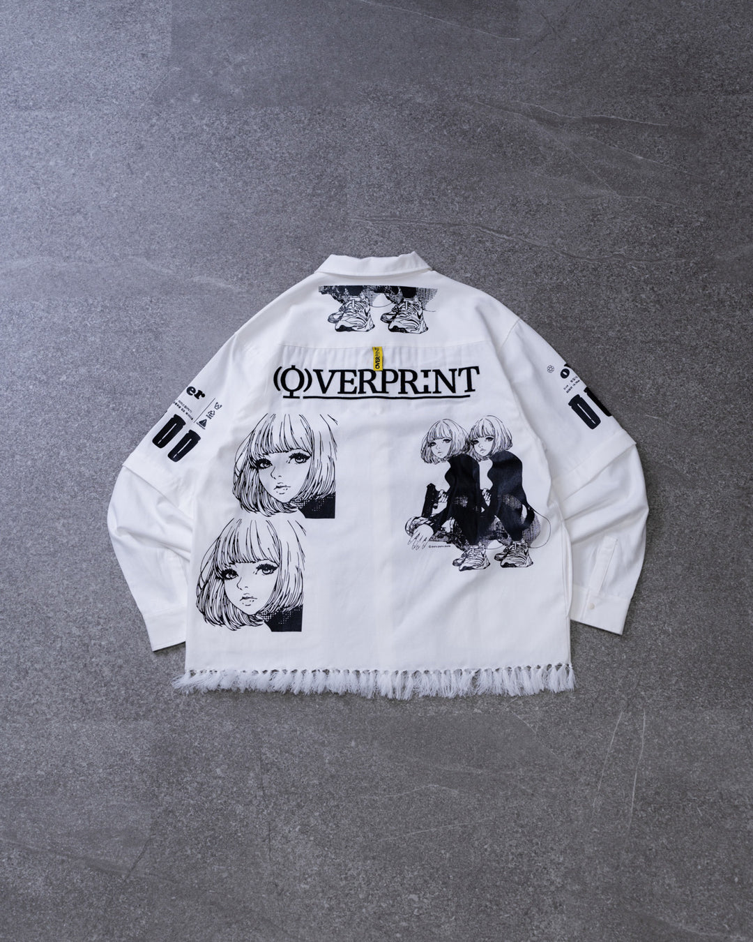 purupuru ARM ZIP SHIRTS
