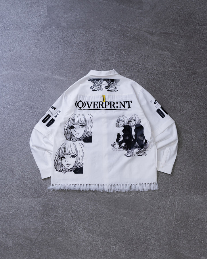 purupuru ARM ZIP SHIRTS