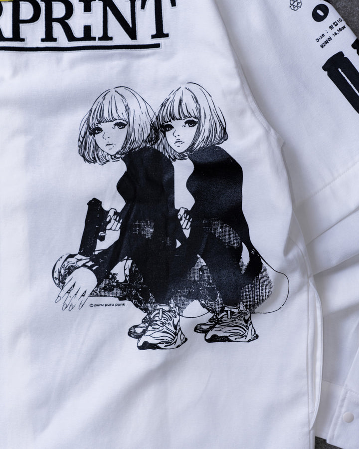 purupuru ARM ZIP SHIRTS