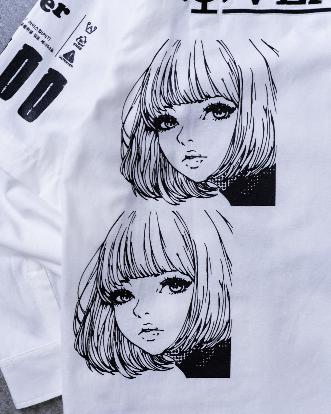 purupuru ARM ZIP SHIRTS