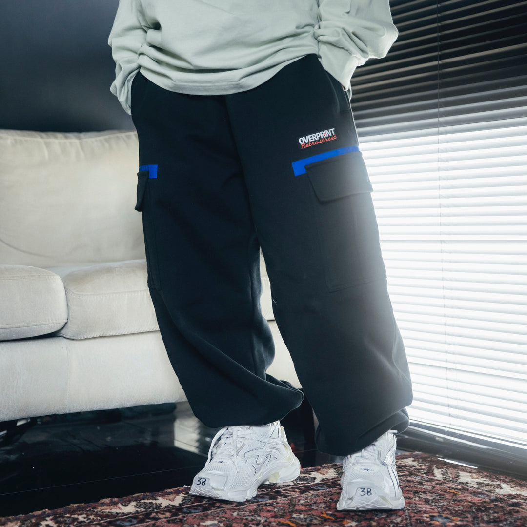 sweat cargo pants
