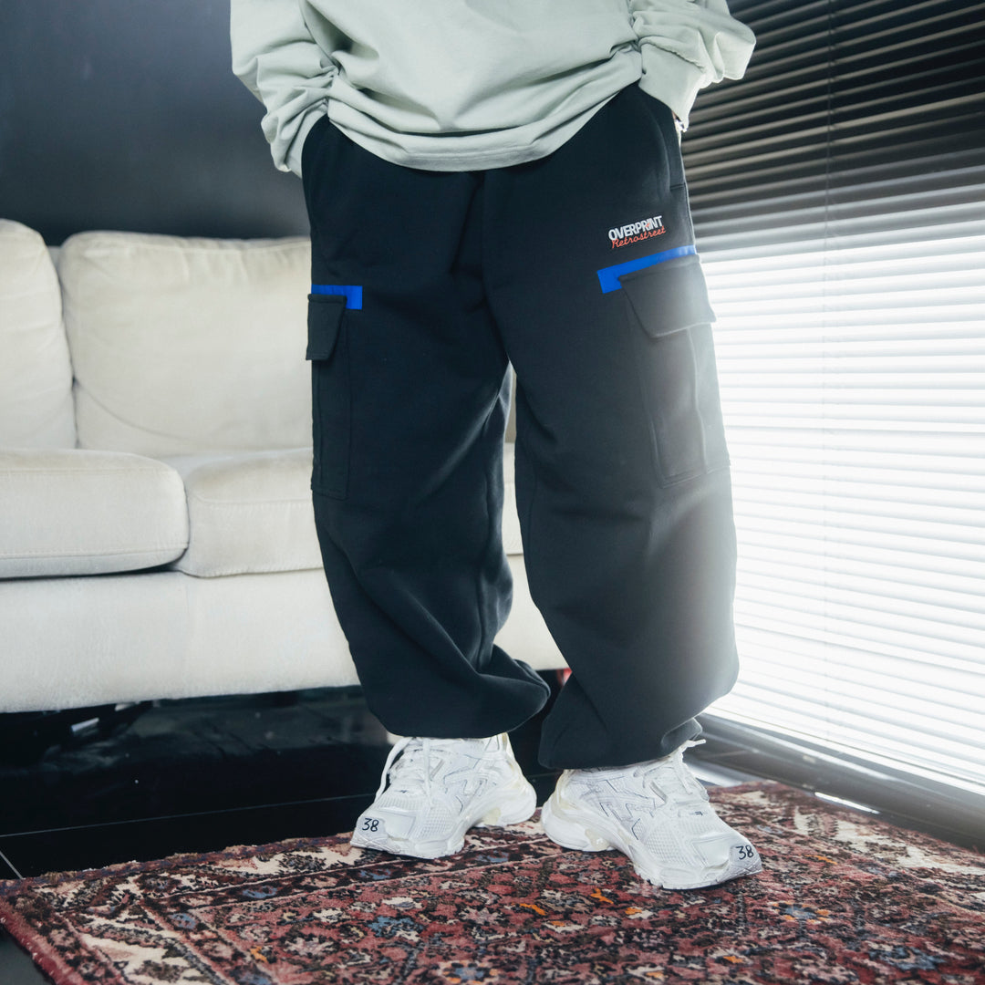 sweat cargo pants