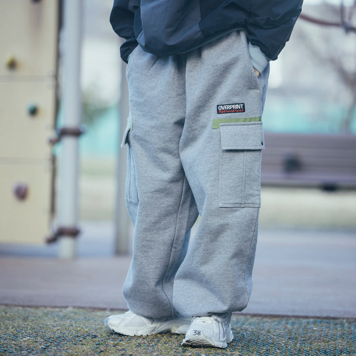 sweat cargo pants