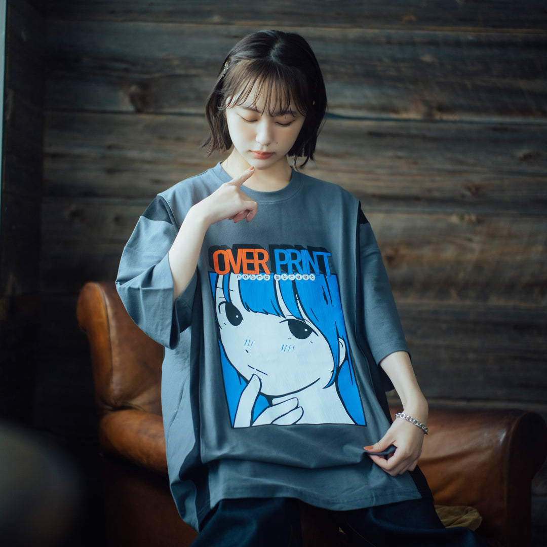 (3.22 22:00new release)COVER Tee(blue)