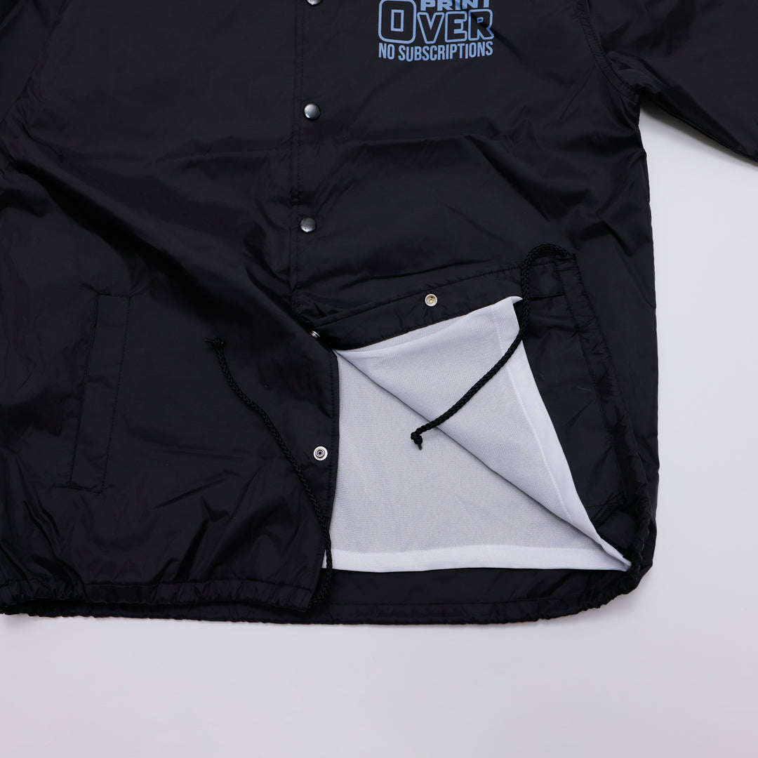 NO SUBSCRIPTIONS COACH JACKET