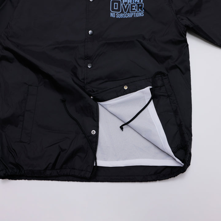 NO SUBSCRIPTIONS COACH JACKET
