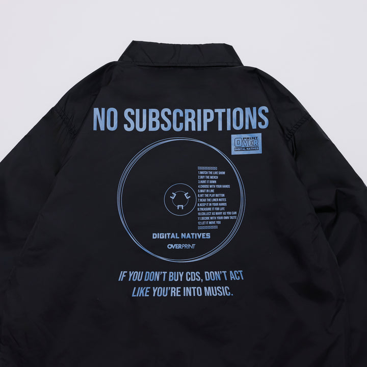 NO SUBSCRIPTIONS COACH JACKET