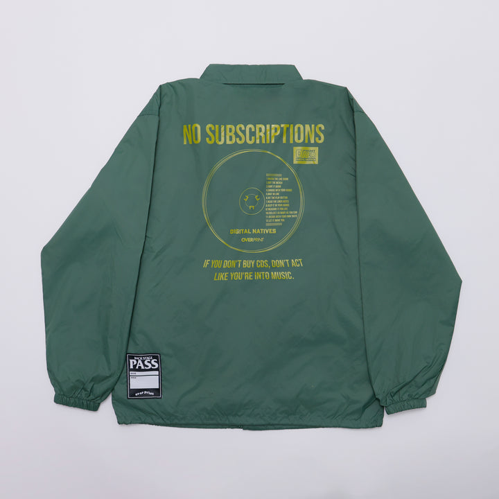 NO SUBSCRIPTIONS COACH JACKET