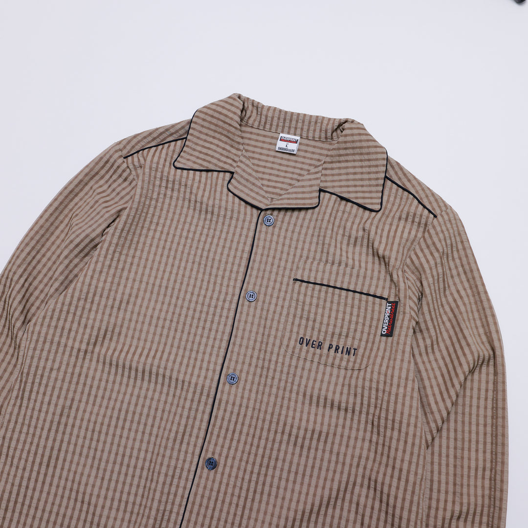 LOUNGE STRIPE SHIRT