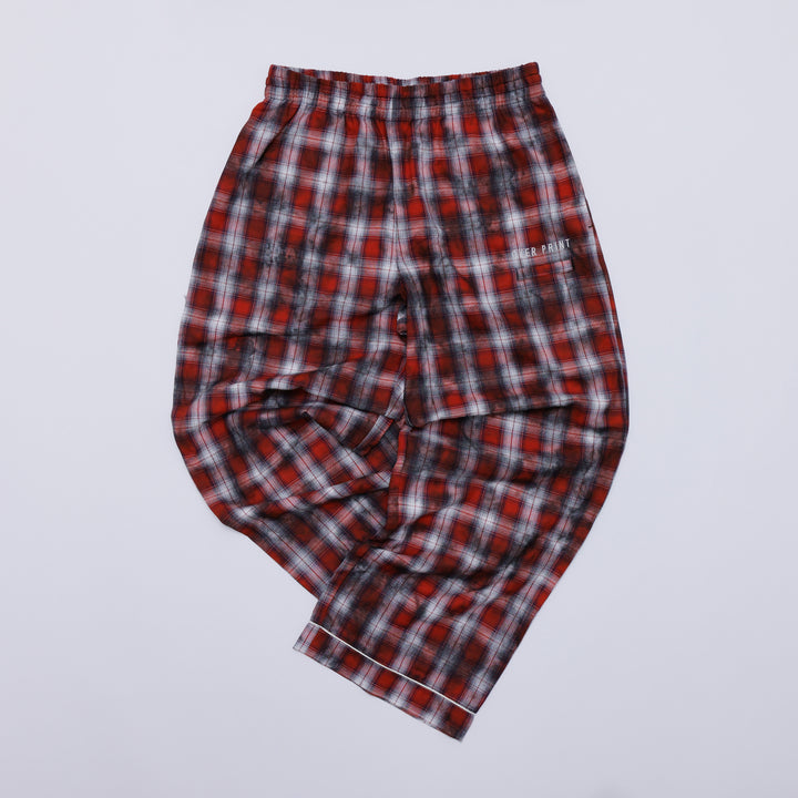 LOUNGE CHECK PANTS