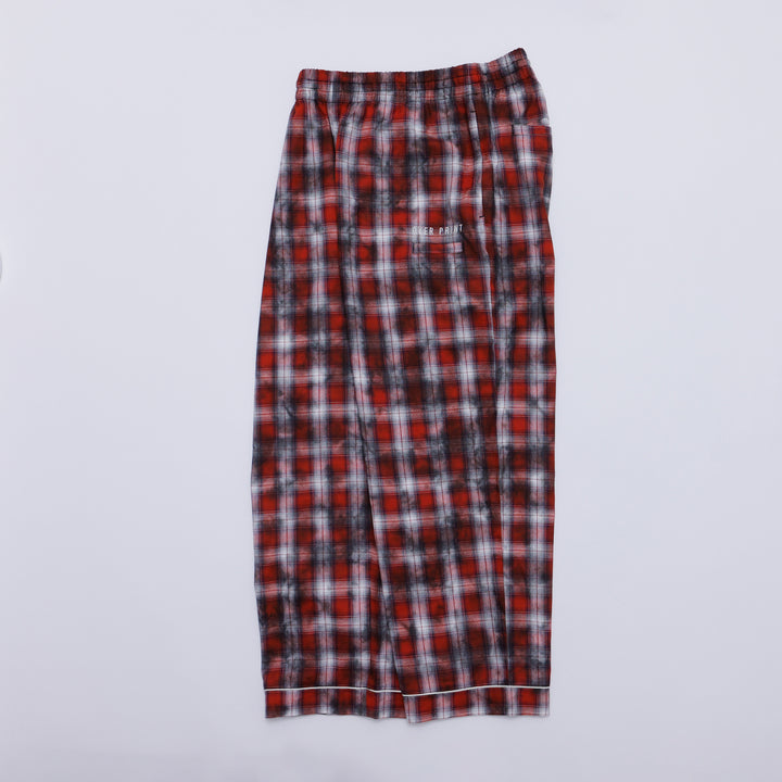 LOUNGE CHECK PANTS